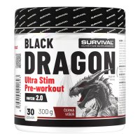 Survival Black Dragon Ultra Stim Pre-workout 300 g černá višeň