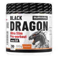 Survival Black Dragon Ultra Stim Pre-workout 300 g pomeranč