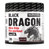 Survival Black Dragon Ultra Stim Pre-workout 300 g cuba libre