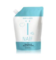 NAIF Baby & Kids Mycí gel & šampon 2v1 náhradní náplň 500 ml