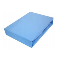 EcoMatrace Jersey prostěradlo Exclusive - světle modré 180x200 cm