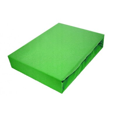EcoMatrace Jersey prostěradlo Exclusive - zelené 160x200 cm