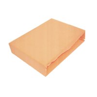EcoMatrace Jersey prostěradlo Exclusive broskev 160x200 cm