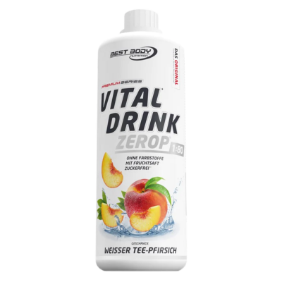 Best Body Vital drink Zerop 1000ml - granátové jablko, brusinka