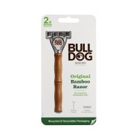Bulldog Skincare, Bulldog Original Bamboo - strojek + 2 náhradní hlavice