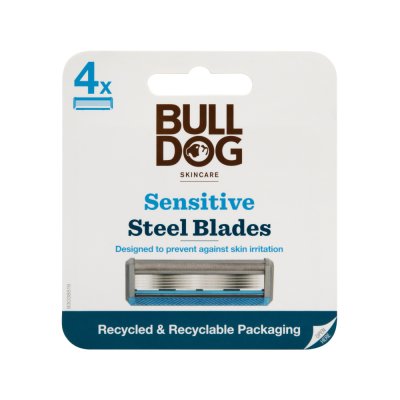 Bulldog skincare Sensitive náhradní hlavice 4 ks