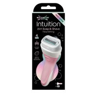 Wilkinson Intuition 2in1 Soap&Shave Nourishing dámský holicí strojek + hlavice