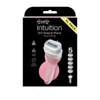 Wilkinson Intuition 2in1 Soap&Shave Nourishing dámský holicí strojek + 5 hlavic