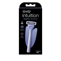 WILKINSON SWORD Intuition Quattro Sensitive Holicí strojek + náhradní hlavice