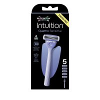 Wilkinson Intuition Quattro Sensitive dámský holicí strojek + 5 hlavic