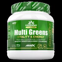Amix Nutrition ProVegan MultiGreens Vitality & Energy 300g - pomeranč