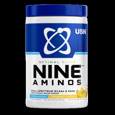 USN Nine Aminos 330g - záhadná malina