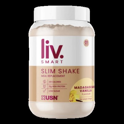 USN LivSMART Slim Shake 550g - vanilka
