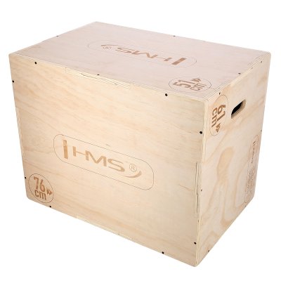 HMS PLYO BOX DSC01 - hnědý