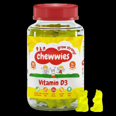 Chewwies Vitamin D3 - 30 želé