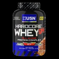 USN Hardcore Whey gH 908g - jahoda