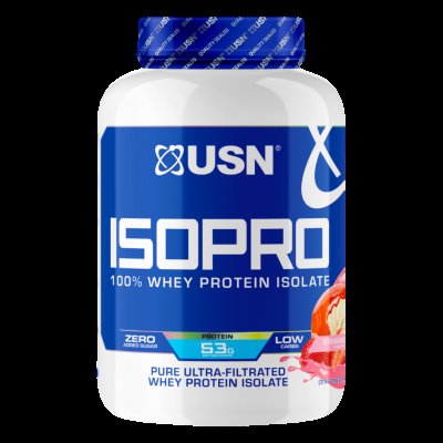 USN IsoPro Whey Protein Isolate 900g - jahoda