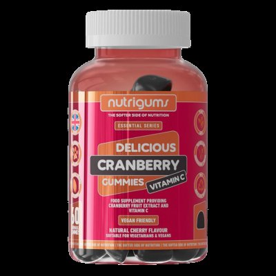 Nutrigums Cranberry 60 želé - třešeň