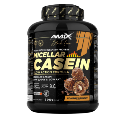 Amix Nutrition Black Line Micellar Casein 1000g - salted caramel ice-cream