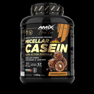 Amix Nutrition Black Line Micellar Casein 2000g - milky white chocolate