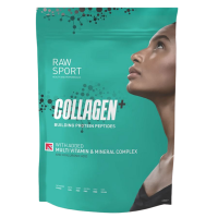 Raw Sport Collagen Building Protein Peptides 840g - čokoláda, vanilka