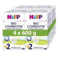 HiPP 2 Combiotik kojenecké mléko BIO 4x600g
