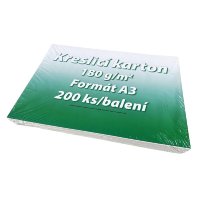 Vikpap Kreslící karton A3, 180 g/m2, 200 listů