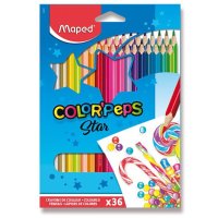 MAPED Pastelky 3HR Color Peps 36ks