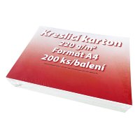 Vikpap Kreslící karton A4, 220 g/m2, 200 listů