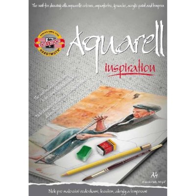 KOH-I-NOOR Aquarell Inspiration - skicák A4, 250 g/m2, 20 listů