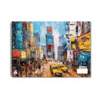 Oxybag Skicák New York A3, 190 g/m2, 40 listů