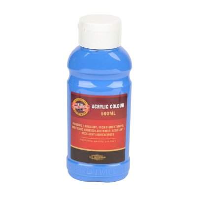 KOH-I-NOOR 1627/0430 - akrylová barva 500 ml, kobalt