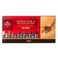 KOH-I-NOOR TOISON D´OR 8522/B/12 - prašné křídy - 12 ks