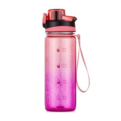 Oxybag OXY LiFE - láhev na pití Ombre Rose, 800 ml