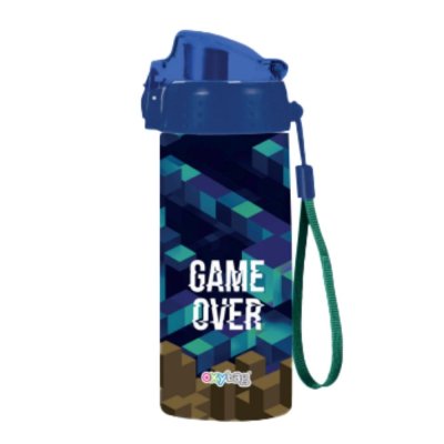 Oxybag OXY CLiCK - láhev na pití Game Over, 600 ml