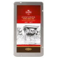 KOH-I-NOOR GIOCONDA 8894 - kreslířská sada pro černobílou kresbu v plech. pouzdře - 11 ks