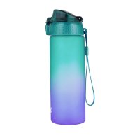 Oxybag OXY CLiCK - láhev na pití Ombre Violet - Green, 600 ml