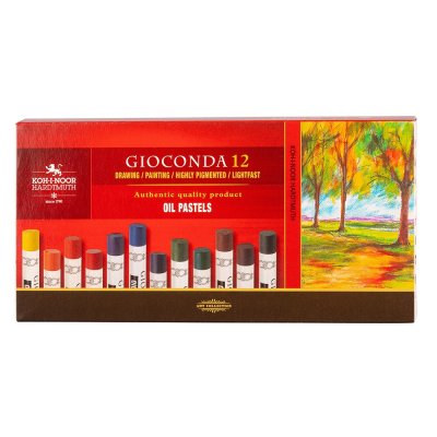 KOH-I-NOOR GIOCONDA 8352/12 - olejové pastely - 12 ks