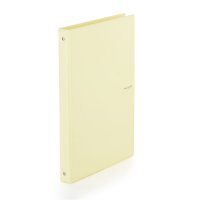 Karton P+P PASTELINi - karis blok A4, PVC, 4kroužkový, 100 listů, žlutý