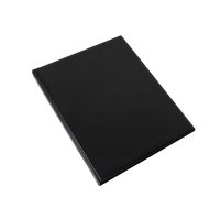 Karton P+P Karis blok bez registru A4, PVC, 4kroužkový, 100 listů, černý
