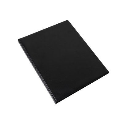 Karton P+P Karis blok bez registru A4, PVC, 4kroužkový, 100 listů, černý