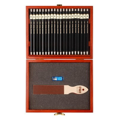 KOH-I-NOOR 5900 - souprava černých mechanických versatilek - 22 ks