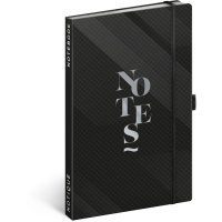 NOTIQUE Notes Elegantní, linkovaný 13 × 21 cm