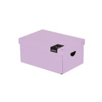 Karton P+P Krabice lamino velká - PASTELINI fialová