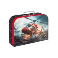 Oxybag Kufřík na výtvarku Hasiči, 34 cm, lamino