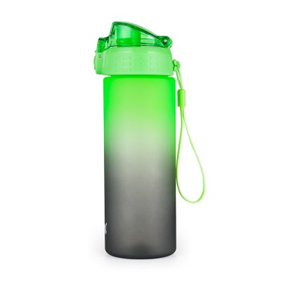 Oxybag OXY CLiCK - láhev na pití Ombre Black - Green, 600 ml