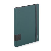 Karton P+P VERDE - karis blok A4, foam, 4kroužkový, 90 listů, zelený