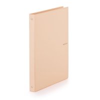 Karton P+P PASTELINi - karis blok A4, PVC, 4kroužkový, 100 listů, meruňkový