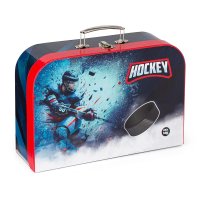 Oxybag Kufřík na výtvarku Hokej, 34 cm, lamino