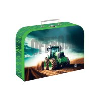 Oxybag Kufřík na výtvarku Traktor, 34 cm, lamino